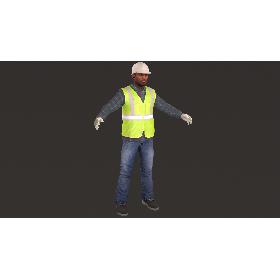 3D Worker Standard V3 model